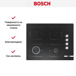 Газовая варочная панель Bosch POP7C6O12O