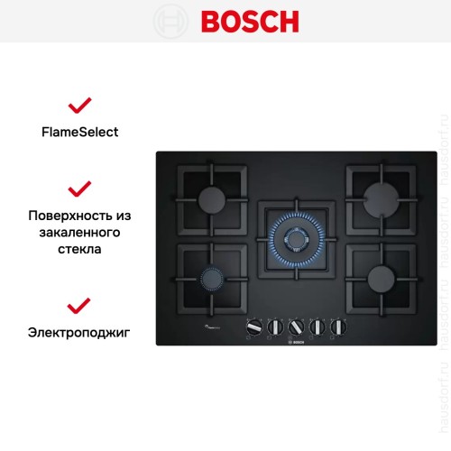 Газовая варочная панель Bosch PPQ7A6B20