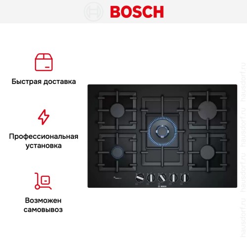 Газовая варочная панель BOSCH PPQ7A6B90