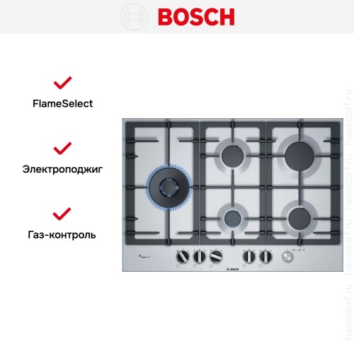Газовая варочная поверхность Bosch PCS7A5M90