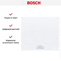 Индукционная варочная панель Bosch PIF612BB1E
