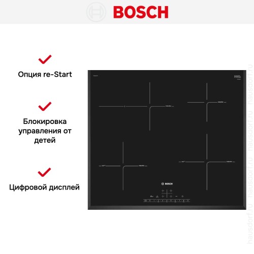 Индукционная варочная панель Bosch PIF651FC1E