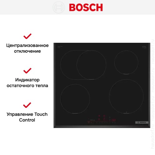 Индукционная варочная панель Bosch PIF651HC1E