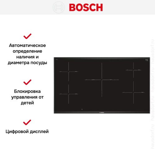 Индукционная варочная панель Bosch PIV975DC1E