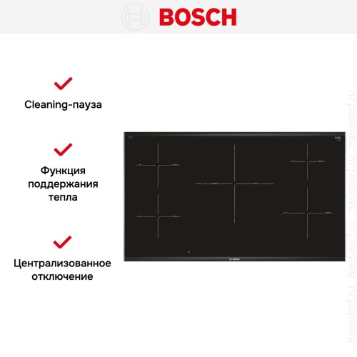 Индукционная варочная панель Bosch PIV975DC1E
