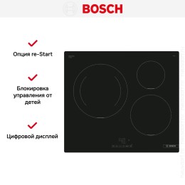 Индукционная варочная панель Bosch PUJ611BB5E
