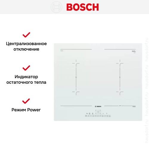 Индукционная варочная панель BOSCH PVQ612FC5E
