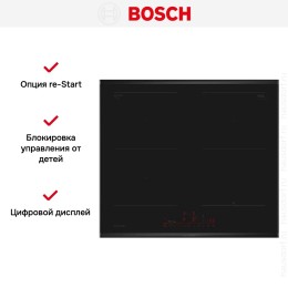 Индукционная варочная панель Bosch PVQ695HC1Z