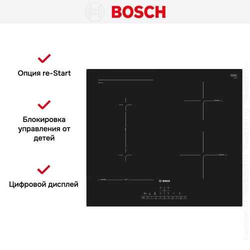 Индукционная варочная панель Bosch PVS611FC5Z