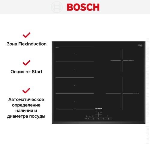 Индукционная варочная панель Bosch PXE651FC1E