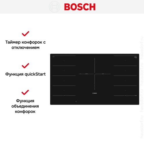 Индукционная варочная панель Bosch PXV901DV1E