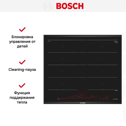 Индукционная варочная панель BOSCH PXY695DX6E