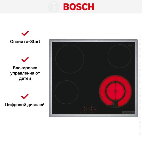 Варочная панель Bosch PKF645BB1R