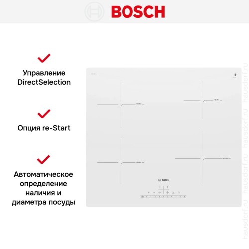 Варочная панель Bosch PUE612FF1J