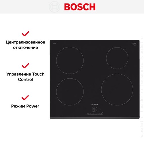 Варочная панель Bosch PUE63RBB5E