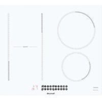 Индукционная варочная панель Brandt BPI164DUW