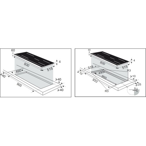 Варочная панель De Dietrich DPI4932BP