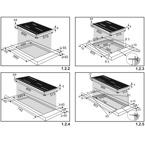 Варочная панель De Dietrich DPI7584X