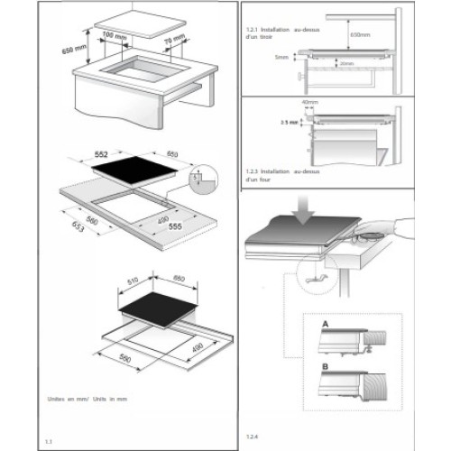 Варочная панель De Dietrich DPV4601B