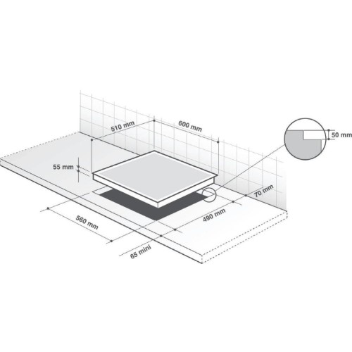 Варочная панель De Dietrich DPV4605HB
