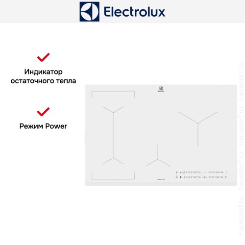 Индукционная варочная панель Electrolux EIV83443BW