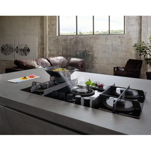 Варочная панель с вытяжкой Elica NIKOLATESLA FLAME EVO BL/A/88