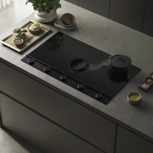 Варочная панель с вытяжкой Elica NIKOLATESLA UNPLUGGED BL/F/90