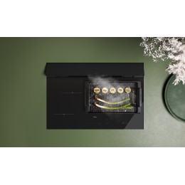 Варочная панель с вытяжкой Falmec BRERA 75 VETRO NERO