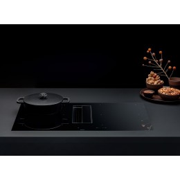 Варочная панель с вытяжкой Falmec ZERO EASY 84 VETRO NERO