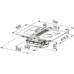 Варочная панель Franke FSM 709 HI LL KIT