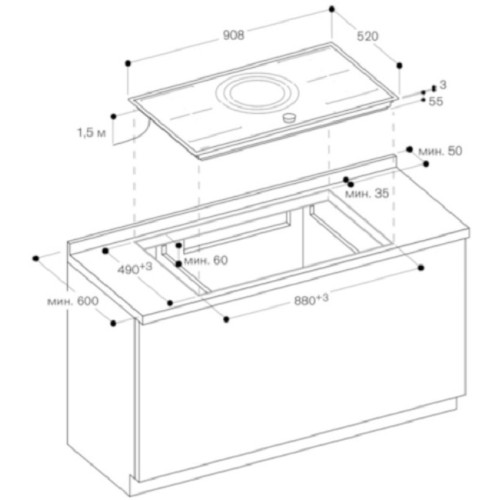 Индукционная варочная панель Gaggenau CI283102