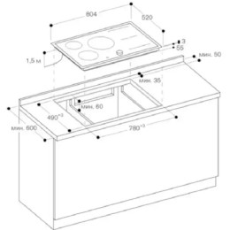 Индукционная варочная панель Gaggenau CI283113