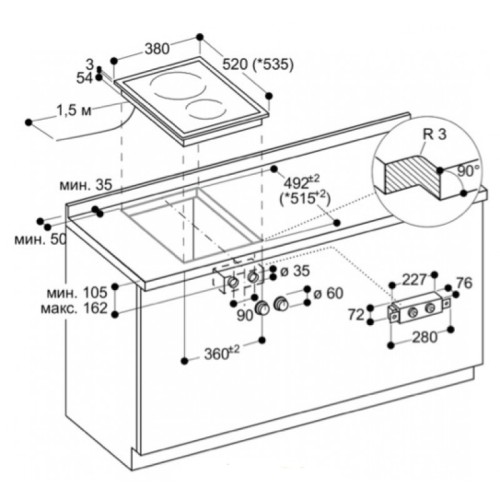 Варочная панель Gaggenau VI 424-110