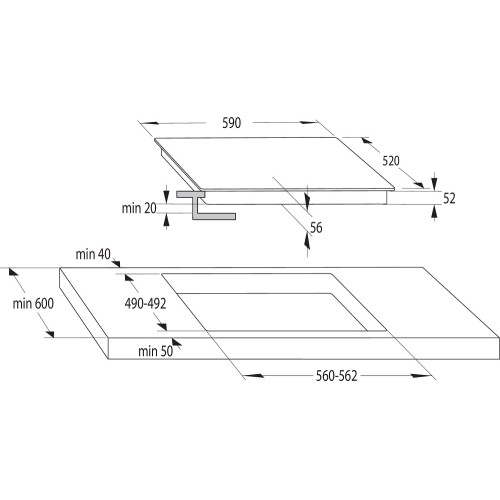 Индукционная варочная панель Gorenje ISC645BSC