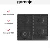 Газовая варочная панель Gorenje GW642SYB
