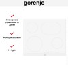 Стеклокерамическая варочная панель Gorenje ECT643WCSC