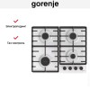 Встраиваемая газовая варочная панель Gorenje GT642SYW