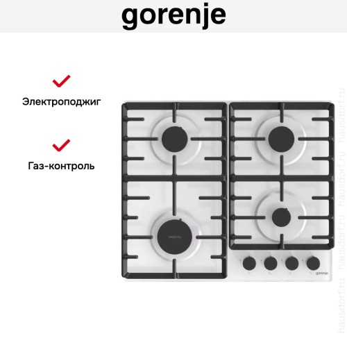 Встраиваемая газовая варочная панель Gorenje GT642SYW