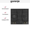 Встраиваемая газовая варочная панель Gorenje GW6D42CLB