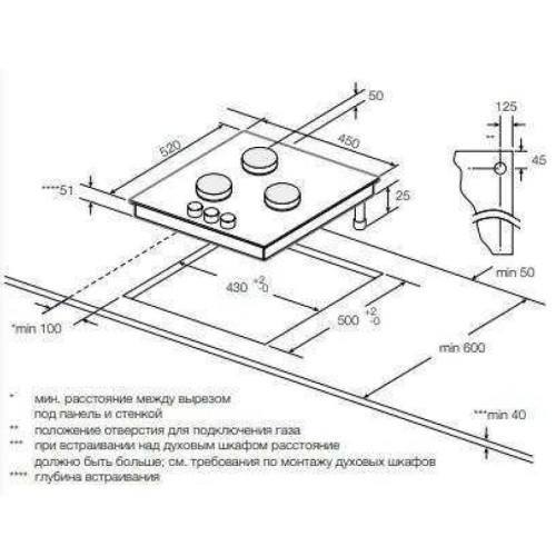 Варочная панель Graude GS 45.1 SM