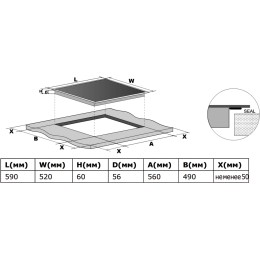 Индукционная варочная панель Haier HHY-Y64FFVB1