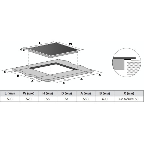 Варочная панель Haier HHY-Y64BFVB