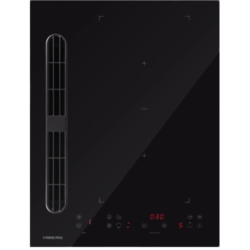 Индукционная варочная поверхность с вытяжкой HIBERG i5-VM7 B купить в Москве и Санкт-Петербурге