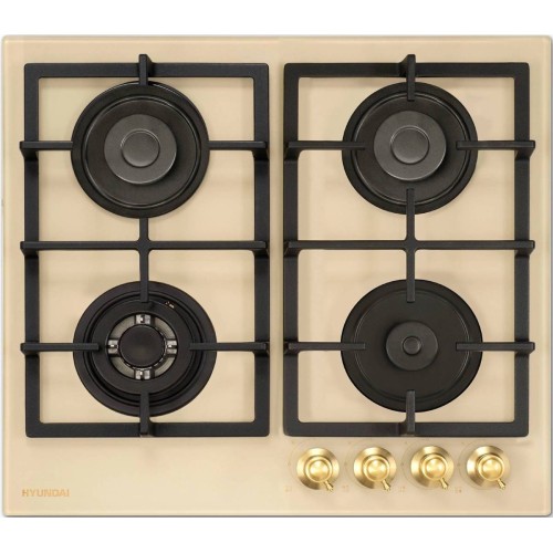 Газовая варочная панель Hyundai HHG 6434 BE