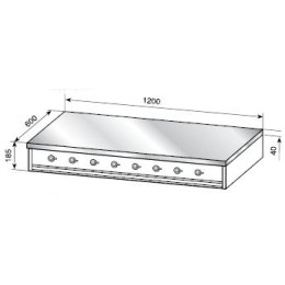 Варочная панель Ilve HP120-BD
