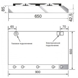 Варочная панель Ilve HP965PD