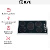 Электрическая варочная панель Ilve V395/X купить в Москве и Санкт-Петербурге