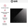 Индукционная варочная панель Ilve HCBI604TC/BK купить в Москве и Санкт-Петербурге