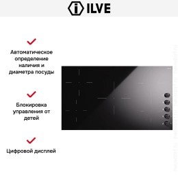Индукционная варочная панель Ilve HVI395/BK