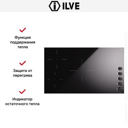 Индукционная варочная панель Ilve HVI395/BK